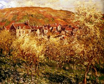 Claude Oscar Monet : Apple Trees In Blossom